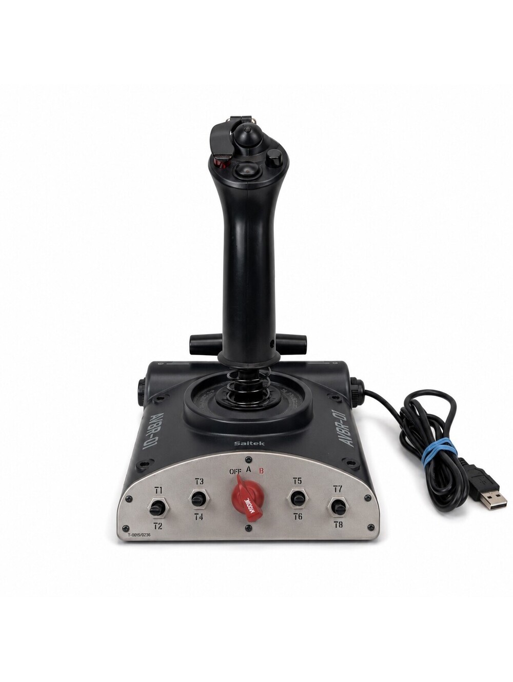 Saitek AV8R-01 Flight Stick Joystick with Throttle Control